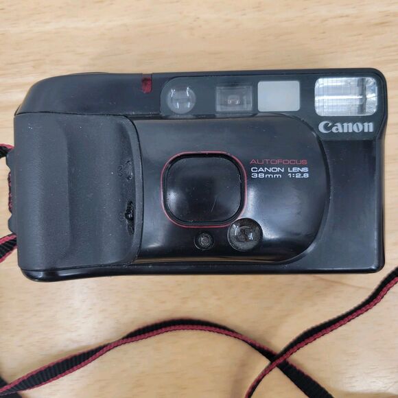 Canon Other - Canon Sure Shot Supreme Point & Shoot 38mm 1:2.8 Film Camera Untested